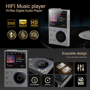 Reproductor MP3 HiFi sin pérdidas, decodificación DSD128, cuerpo de aleación de aluminio, salida LINE OUT, reproductor de música profesional para audiófilos - Product Image 5