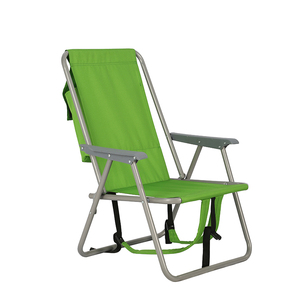 Kejie Portable Outdoor Picnic Folding Beach Lounger Chair with Armrest Modern Design Metal Material <b>Storage</b> Bag-for <b>Camping</b> - Product Image 2