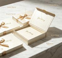 Boîte cadeau personnalisée en carton magnétique avec finition brillante et dorure à chaud, en forme de livre, pour mariage, vente en gros, service ODM