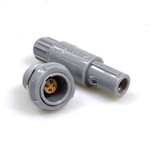 2PIN ซ็อกเก็ตปลั๊กแบบวงกลม PAG.0B 302 CLAD52Z ตัวเชื่อมทางเลือกในการดึงแบบกดล็อคตัวเองแบบวงกลม - Product Image 5