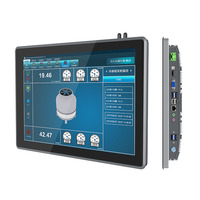 Computadora Industrial Integrada AIO de 15 Pulgadas con Monitor Exterior Impermeable IP65, Panel de Control con Pantalla Táctil Capacitiva, CPU I3/I5