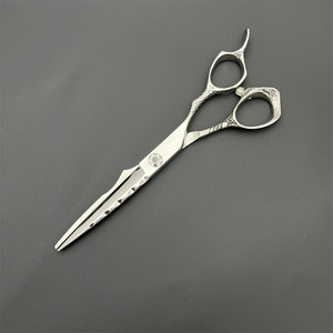 Tijeras de peluquería personalizadas de 6 pulgadas, tijeras de entresacar para diestros, de acero inoxidable, herramientas de belleza para uso profesional - Product Image 3
