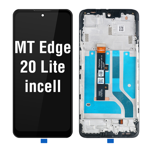 Display Replacement for Motorola Moto Edge 20 30 Lite Edge 20 Fusion Moto 40 50 Incell Panel Screen with Frame Digitize Part LCD