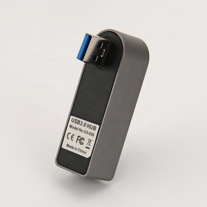 3 Cảng Nhôm <span class=keywords><strong>Mini</strong></span> Usb 3.0 180 Bằng Xoay <span class=keywords><strong>Hub</strong></span> - Product Image 5