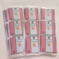 Cetak Stiker Label Kemasan Botol Kaca Makanan Tahan Air dari Plastik Vinyl PVC dengan Logo Cetak Kustom