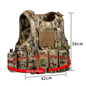 J.SH Vente chaude Gilet tactique en polyester rembourré souple Molle pour le tir avec logo personnalisé - Product Image 6