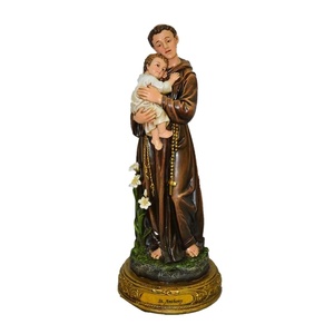 12 pouces Personnalisé Figurine résine arts et artisanat Religieux <span class=keywords><strong>San</strong></span> <span class=keywords><strong>Francis</strong></span> Statues - Product Image 4