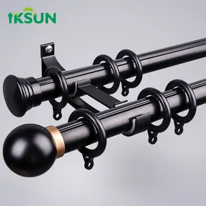 Hợp Kim Nhôm Rome Cực Roman Rèm Rod Set American Rèm Theo Dõi Cho Trang Trí Nội Thất