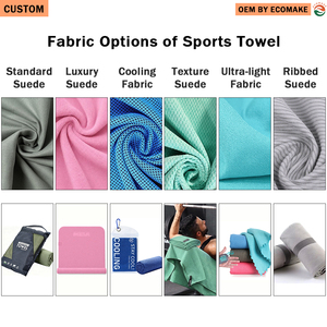 Serviette de sport en microfibre pour adultes, blanche, 30x100cm, douce, respirante, séchage rapide, avec effet rafraîchissant instantané et impression de logo personnalisée - Product Image 4
