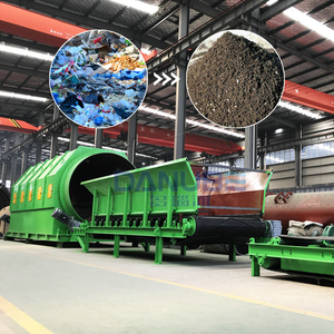 Système de gestion des déchets ménagers, machine à transformer les déchets plastiques en combustible RDF, usine de conversion des déchets en énergie - Product Image 1
