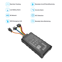 Dispositif de suivi de vélo de moto de véhicule 4G le moins cher Gsm Gps Mini Tracker avec système d'exploitation et moteur coupé Gps Trackers