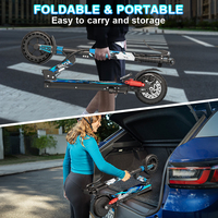 2025 chaud populaire 200W électrique ville cyclomoteur Scooter avec moteur de moyeu arrière 36V pédale aider meilleur de chine états-unis entrepôt