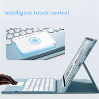 Casing Keyboard Nirkabel Grosir Pabrik untuk Samsung Galaxy Tab S7 FE S8 Plus S9 FE S9 Ultra Dengan Touchpad