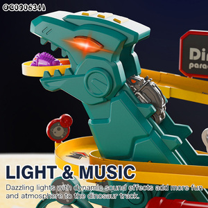 42 pièces de jouets de <span class=keywords><strong>garage</strong></span> de stationnement électrique pour enfants <span class=keywords><strong>avec</strong></span> lumière et musique - Product Image 4
