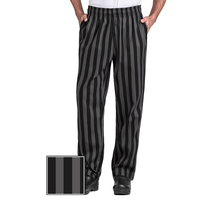 Uniforme de Chef cuisinier, pantalons de boulanger à rayures pour Restaurant, uniforme de cuisinier