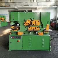 Machine hydraulique de découpe et de poinçonnage pour tôles d'acier, poinçonneuse-cisaille pour la fabrication métallique