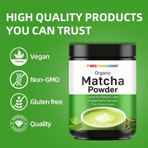 OEM ODM fabbrica Matcha tè verde in polvere per grande per Matcha Latte pietra Fine macinato potente precoce polvere organica Matcha - Product Image 6