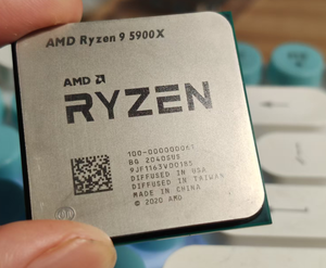 สำหรับซีพียู 9 5900X 12 คอร์ 3.70GHz 6MB 105W ซ็อกเก็ต AM4 สำหรับเดสก์ท็อป ประสิทธิภาพสูง ความเร็วคล็อก 3.7 GHz ให้ประสิทธิภาพที่เหนือชั้น - Product Image 1