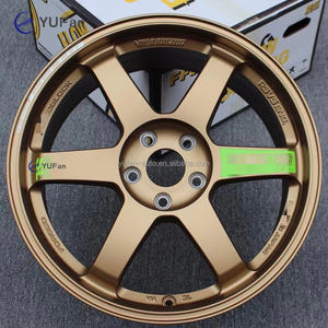 ล้อแม็กซ์ <span class=keywords><strong>TE37</strong></span> SL คุณภาพสูง ขนาด <span class=keywords><strong>18</strong></span> นิ้ว ผลิตด้วยวิธี Flow Forming น้ำหนักเบา สำหรับรถแข่ง  ล้ออัลลอยด์สำหรับรถยนต์นั่งส่วนบุคคล - Product Image 1