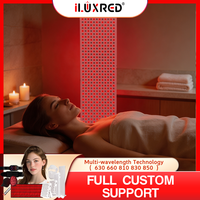 Appareil de thérapie corporelle à haute puissance ILUXRED 3000W, panneau lumineux LED rouge proche infrarouge 660nm 850nm pour usage domestique, spa et salon