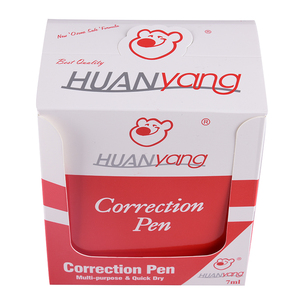 HUANyang Đa Mục Đích Nhanh Khô Trắng Chỉnh Sửa Bút Chất Lỏng Cho Đồ Dùng Học Tập - Product Image 2