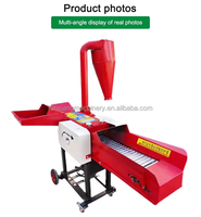 Coupe-paille à moteur diesel à bas prix tige de plantain et coupe-paille coupe-paille pour canne à sucre