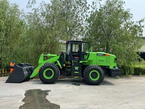 รถตักล้อยางไฟฟ้ารุ่นใหม่ Hoflader 856E 5.5 ตัน ความจุบุ้งกี๋ 2.7-5.6 ลูกบาศก์เมตร ประหยัดพลังงานและต้นทุนการบำรุงรักษาต่ำ เหมาะสำหรับงานขนย้ายวัสดุขนาดใหญ่ - Product Image 1