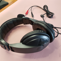 Casque stéréo de jeu filaire à double prise 3.5MM avec micro Écouteurs de jeu Microphone Écouteur pour ordinateur Casque S-750