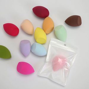 Éponge de maquillage sans latex en forme de goutte d'eau, coupe oblique, pour le visage - Product Image 4