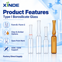 Personnalisation OEM/ODM d'ampoules en verre transparent avec ampoules en verre borosilicate de haute qualité, formes B et C