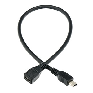 Mini <b>Usb</b> Male <b>To</b> Female Extension <b>Cable</b> 5pin Data And Charging <b>Cable</b> For Mobile Devices - Product Image 1