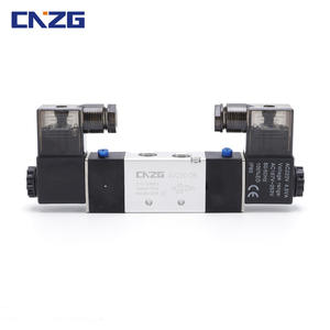 Válvula de Control Neumática Miniatura de Doble Cabezal y Doble Control Automático Airtac Tipo 4V220-08 4V420-15 220V/24V - Product Image 4