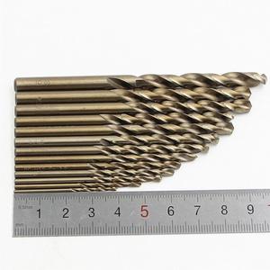 Juego de brocas eléctricas de cobalto M35 de acero de alta velocidad, con mango recto, para taladrar y cortar, con punta de yute y perforación de orificios abiertos, totalmente afiladas, para acero inoxidable - Product Image 3