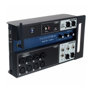 มิกเซอร์ดิจิตอล Soundcraft <span class=keywords><strong>Ui12</strong></span> 12 แชนแนล ควบคุมระยะไกล พร้อมสเตจบ็อกซ์และ DSP ในตัว อุปกรณ์เสียงสำหรับเวที - Product Image 3