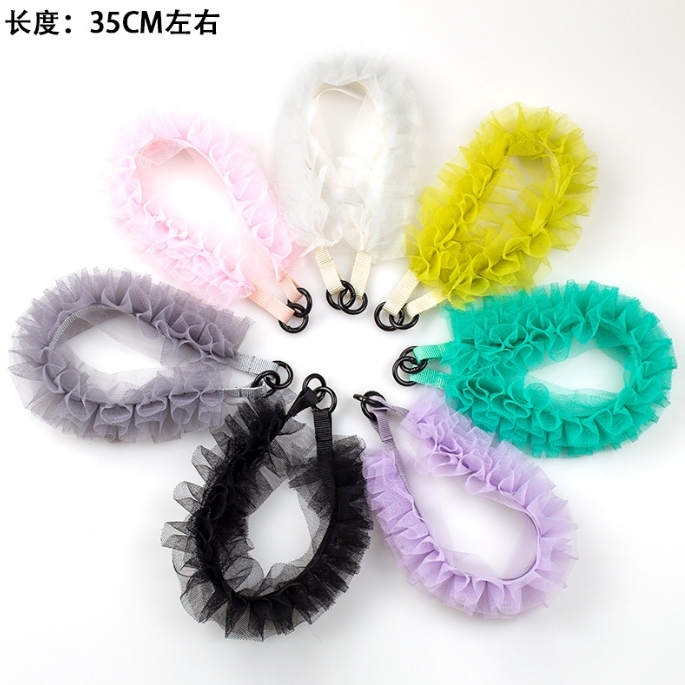 Shop Our Fashion Tulle Ruffle Shoulder Strap - Japanese Hot Sale