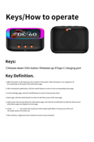 Altavoz Inteligente KSN Tf26 con Asistente de Voz IA, Fondo de Pantalla Personalizado, Pantalla LED RGB, Función de Llamadas Bluetooth, Reloj Despertador de Escritorio de 5W