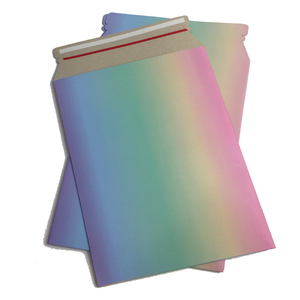 Papier recyclable personnalisé à plat, ne pliez pas, livre d'art, impressions, <span class=keywords><strong>enveloppe</strong></span> <span class=keywords><strong>kraft</strong></span> rigide, autocollant photo auto-scellant, <span class=keywords><strong>enveloppe</strong></span> en carton - Product Image 2