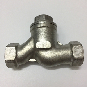 Válvula de Retención Manual de Acero Inoxidable CF8 BSP de 1/2 pulgada, Tipo Swing, para Temperaturas Medias, 16 Vías - Product Image 5