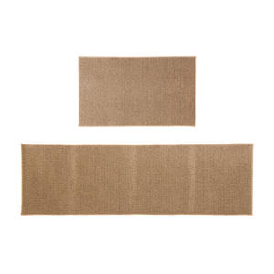 พรมวงกลมลายสับปะรด รูปทรงสี่เหลี่ยมผืนผ้า สีน้ำตาล ลายเรขาคณิต โพลีเอสเตอร์ ไฟเบอร์ พรมปูพื้นบ้าน ทางเข้าบ้าน ห้องนั่งเล่น ห้องนอน - Product Image 1