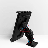 Support de tablette de base de forage robuste compatible avec ipad pour bureaux/voitures/mur ou camion/véhicules utilitaires Dash