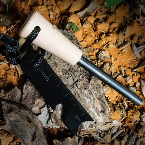 Nouveau fait à la main en bois Ferrocerium Ferro Rods Survival Striker Camping Équipement d'urgence pour les allume-feux <span class=keywords><strong>de</strong></span> magnésium - Product Image 4