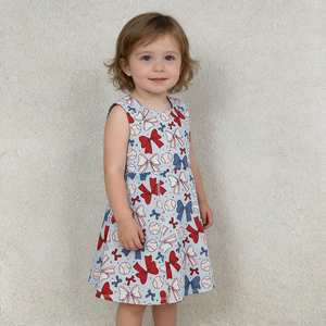 En stock : Robes de yoga d'été pour filles, Vêtements de sport pour enfants, Vêtements de sport de haute qualité, Boutique de mode, Vente en gros, Collection Juillet - Product Image 2