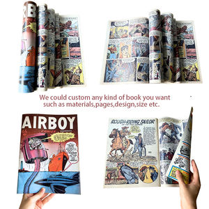 Fabricante de libros Servicios de autopublicación personalizados Costura de sillín para niños Impresión de libros de cómics y <span class=keywords><strong>manga</strong></span> de tapa blanda - Product Image 3