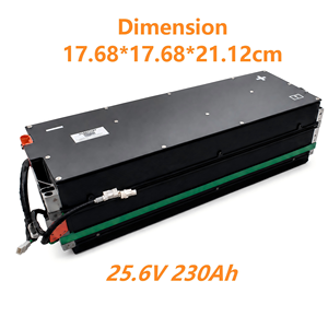 โรงงาน MSCE ขายตรง แบตเตอรี่ลิเธียมแบบแท่งปริซึมแรงดันสูง 230Ah-1P8S 25.6V 230Ah สำหรับยานยนต์หนัก 230Ah - Product Image 5