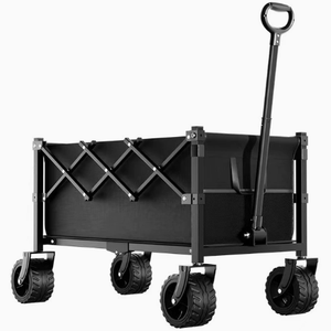 एमएल हॉट सेलिंग ढहने योग्य वैगन कार्ट्स फोल्डिंग ट्रॉली गाड़ी के साथ पहियों वाली गाड़ी - Product Image 1