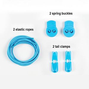 Nouveau produit : Lacets élastiques sans nœuds pour personnes paresseuses, boucle élastique de 3 mm, lacets de chaussures pour enfants - Product Image 3