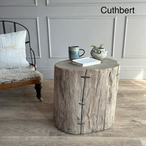 Table d'appoint en bois durable et multifonctionnelle, table de chevet en bois massif, mobilier moderne et minimaliste pour la chambre à coucher - Product Image 1