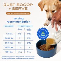 Poudre de Citrouille pour Chiens : Complément Fibres, Adoucissant pour les Selles, Traitement de la Diarrhée, Constipation, Maux d'Estomac, Sensibilité Alimentaire, Améliore la Digestion