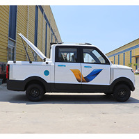 KEYU Camionnette électrique mini pick-up de conception nouvelle, quatre portes, quatre places, mini camionnette électrique