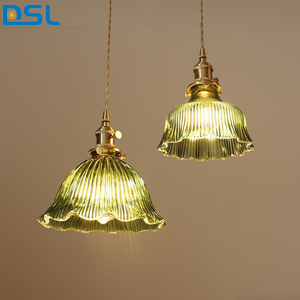 Luci a sospensione a LED moderne per soggiorno camera da letto cucina sala da pranzo illuminazione casa vetro verde scuro lampade a sospensione - Product Image 5
